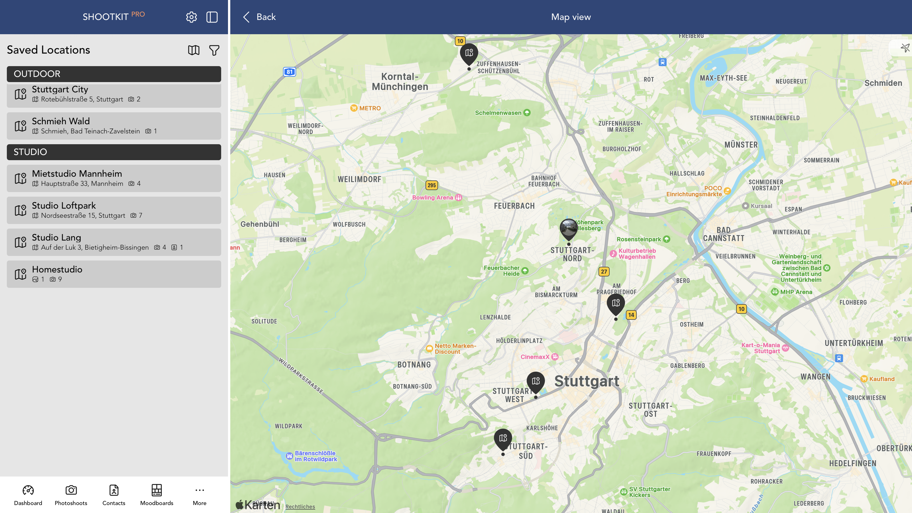Never lose sight of your most beautiful locations again